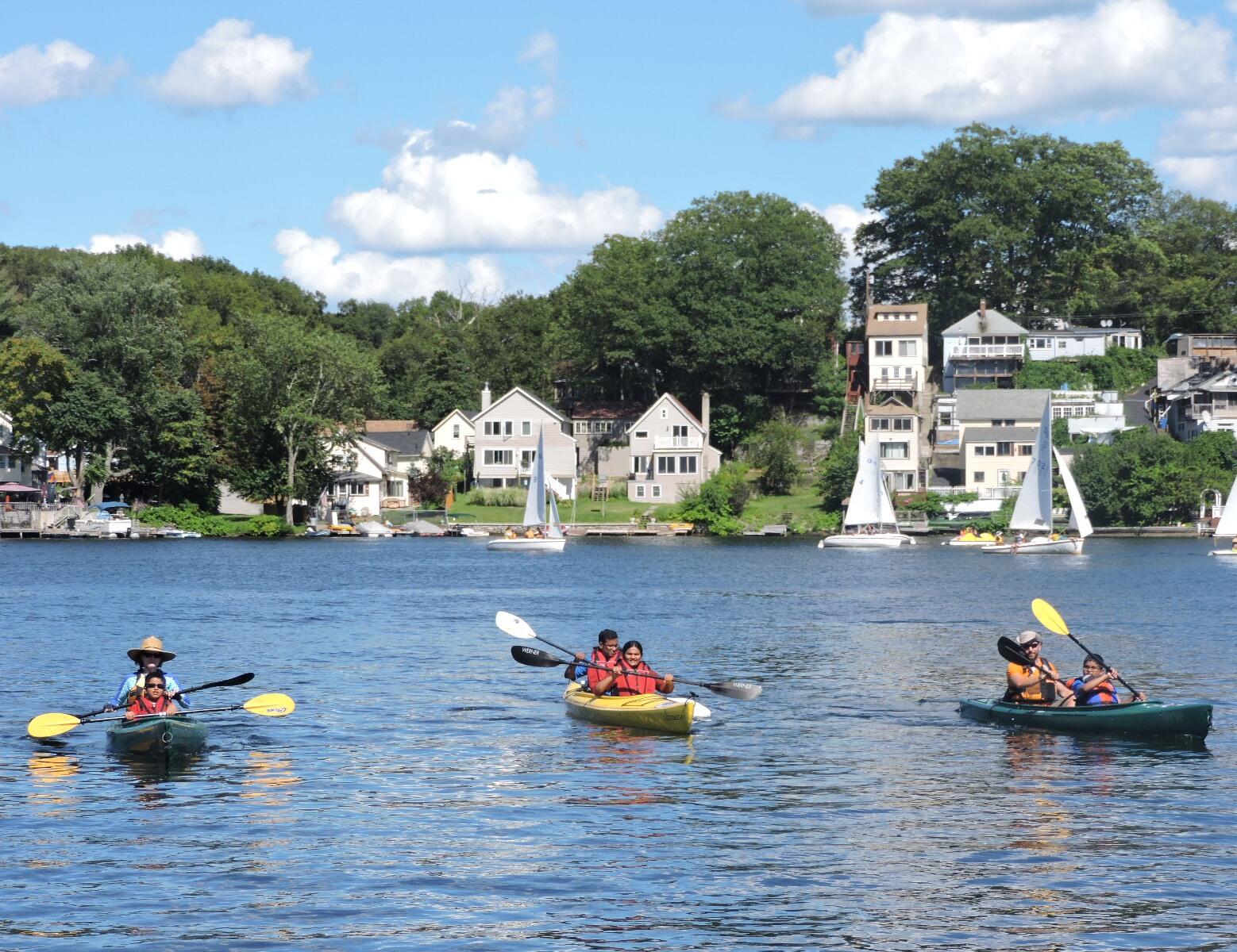Adaptive kayaking at Quinsigamond State Park Mass.gov